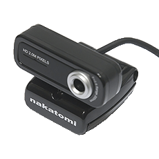 Веб-камера WC-E2000 Black-Silver